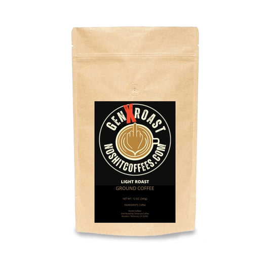 GenX Roast Light    Light-Medium Roast Ground for Espresso Machines & Moka Pots